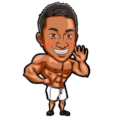 たつ筋のキャラクター
